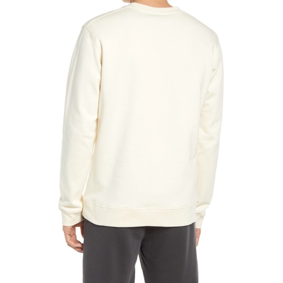 NN07 No Nationality Barrow 3383 crewneck beige cream campaign sweatshirt sweater - Picture 4 of 8